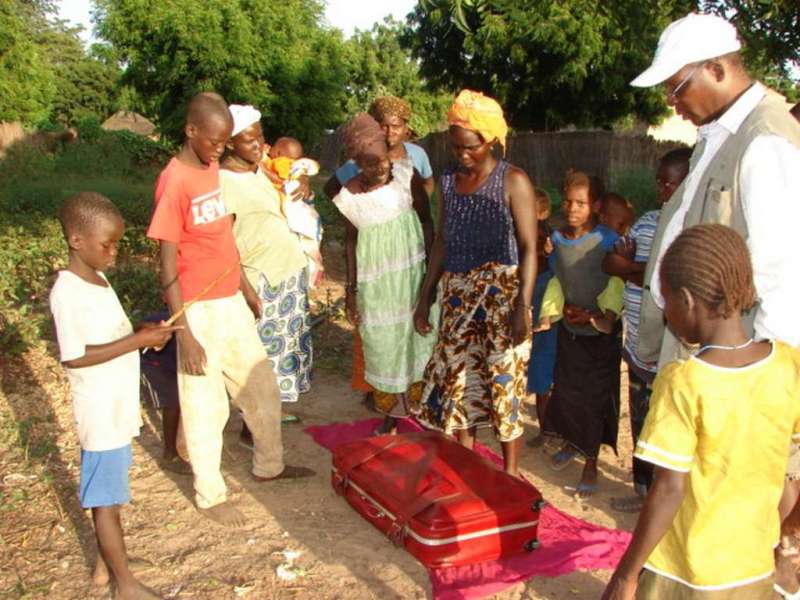 Balabougou puits et dons